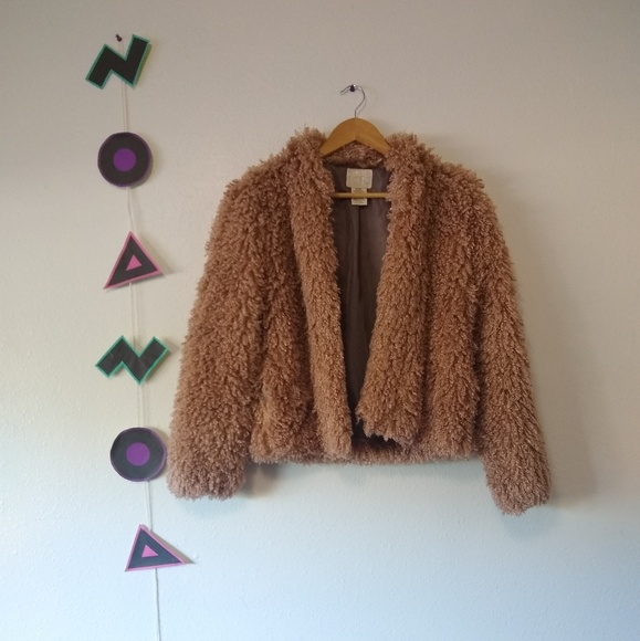 Billabong Jackets & Blazers - Billabong NWT Blush Fuzzy Jacket
